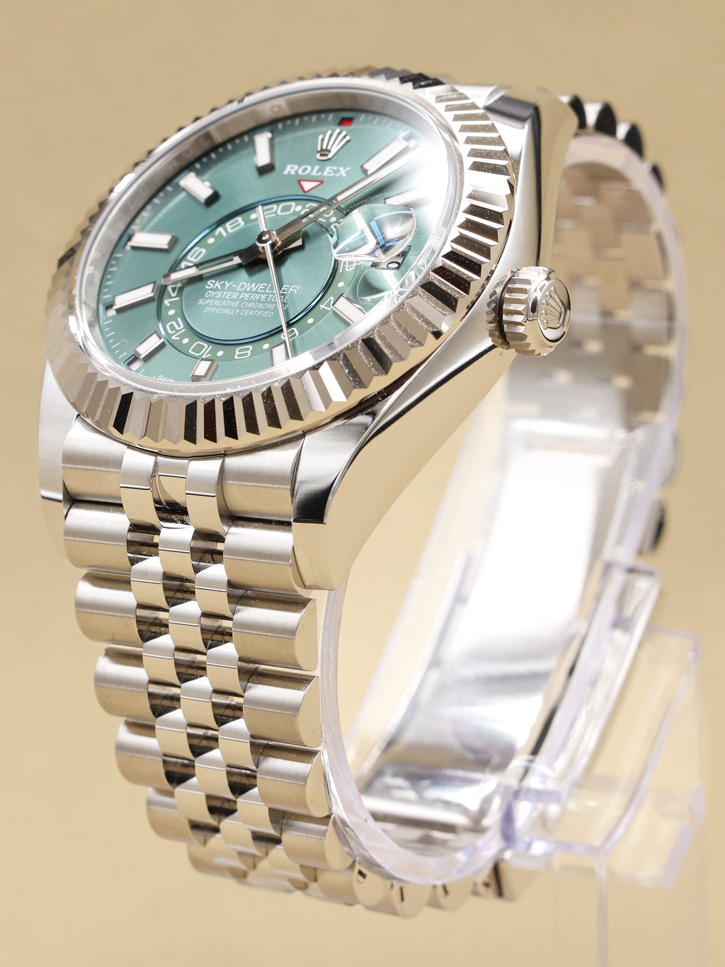 Rolex SkyDweller Mint Green Dial on Jubilee 336934 Complete 2026