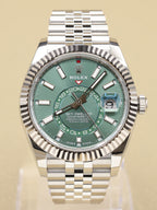 Rolex SkyDweller Mint Green Dial on Jubilee 336934 Complete 2026