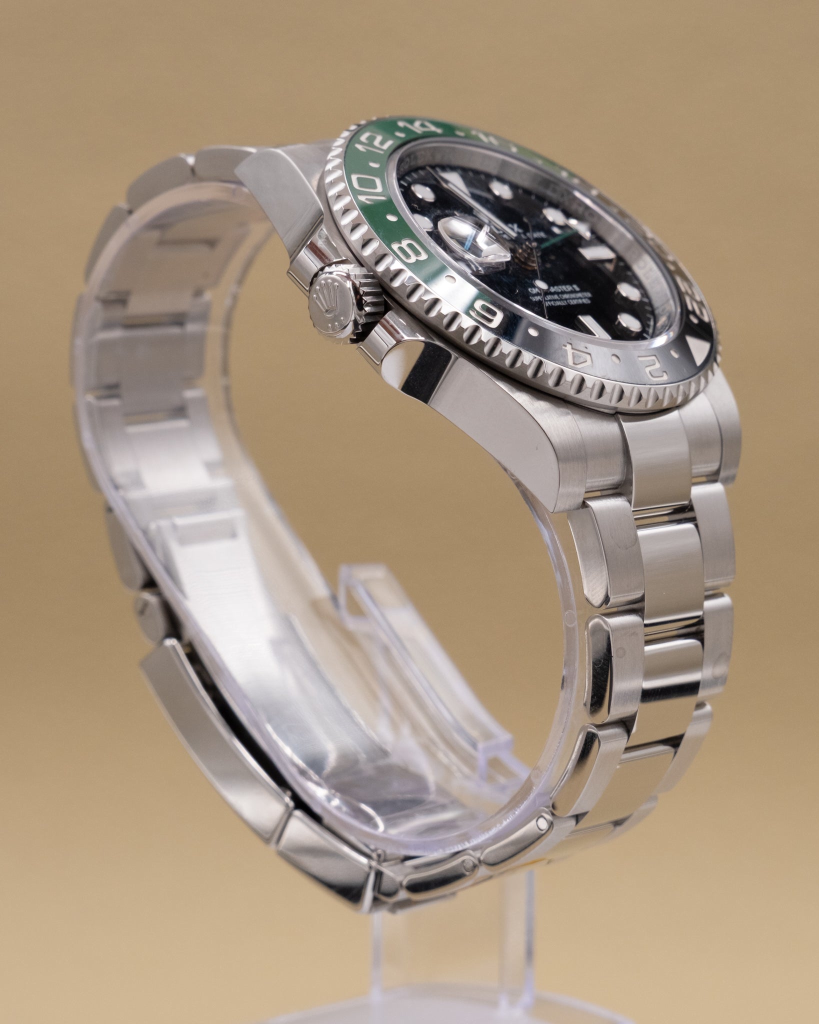 Rolex GMT-Master II "Sprite" Black Dial on Oyster 126720VTNR Complete 2025