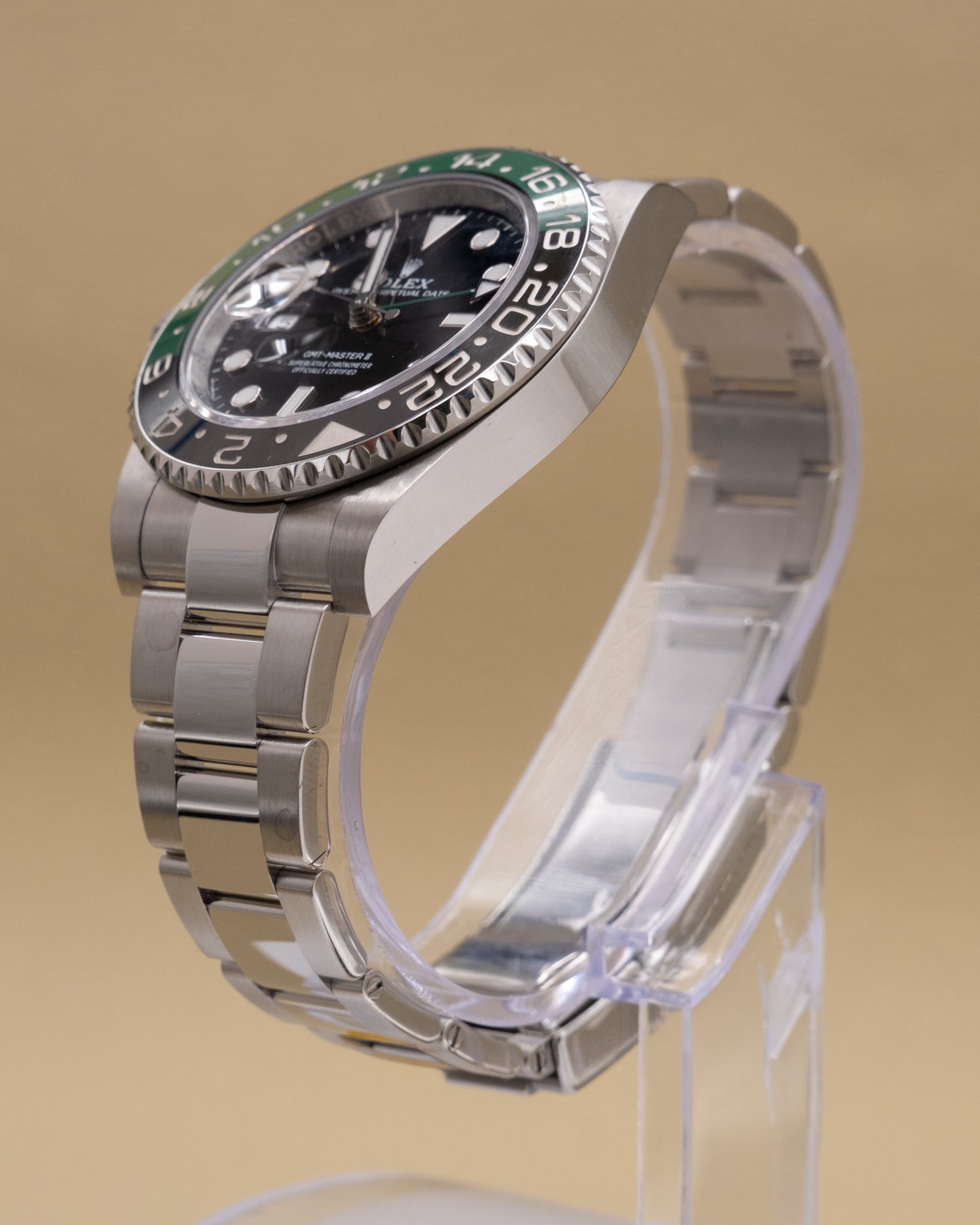 Rolex GMT-Master II "Sprite" Black Dial on Oyster 126720VTNR Complete 2025