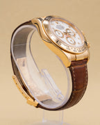 Rolex Daytona White Arabic Dial on Leather Brown 116518 2006