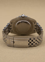 Rolex GMT-Master II Pepsi Black Dial on Jubilee 126710BLRO Complete 2022