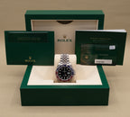 Rolex GMT-Master II Pepsi Black Dial on Jubilee 126710BLRO Complete 2022
