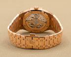 Audemars Piguet Royal Oak Blue Dial on Rose Gold 15510OR.OO.1320OR.03 Complete