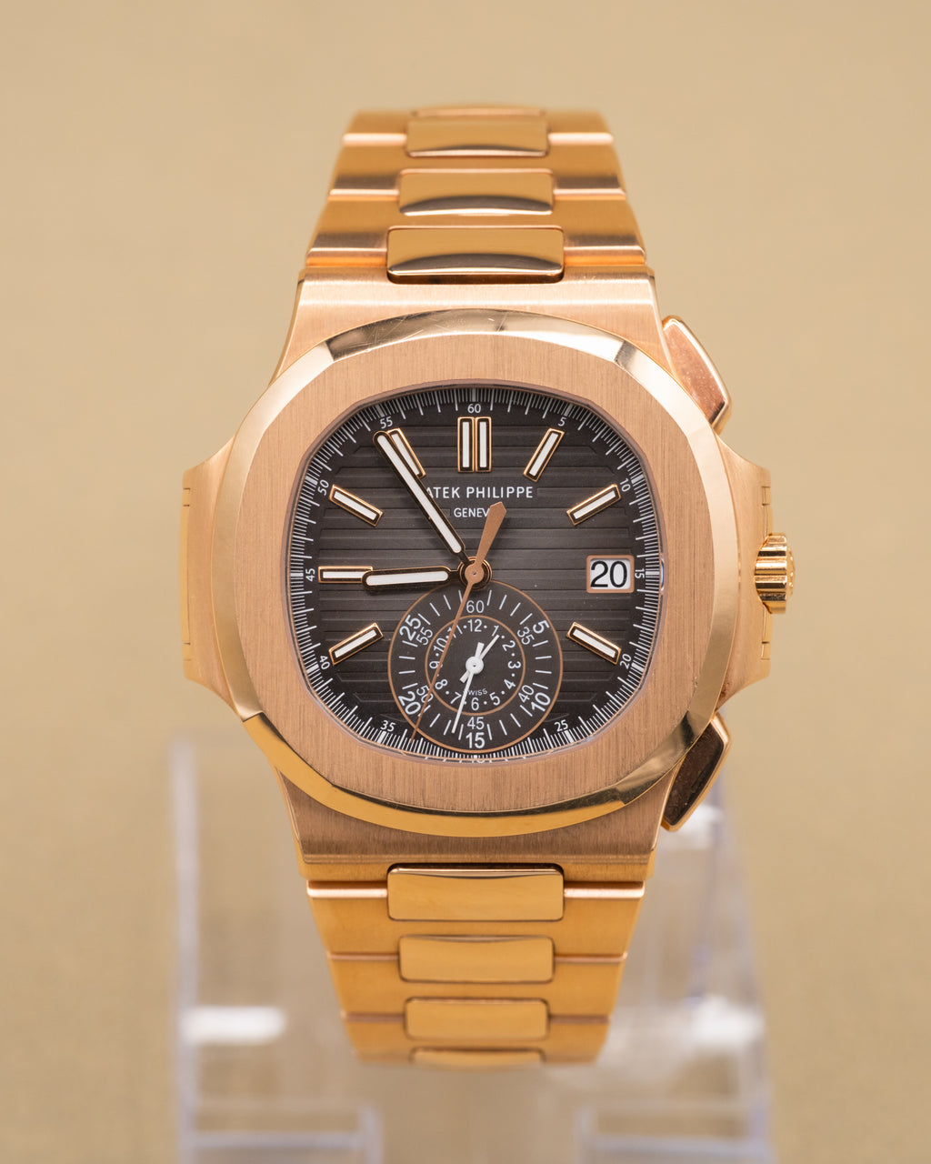 Patek Philippe Nautilus Black Gradient Dial on Bracelet 5980/1R-001 Complete 2016