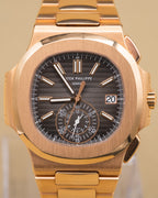 Patek Philippe Nautilus Black Gradient Dial on Bracelet 5980/1R-001 Complete 2016