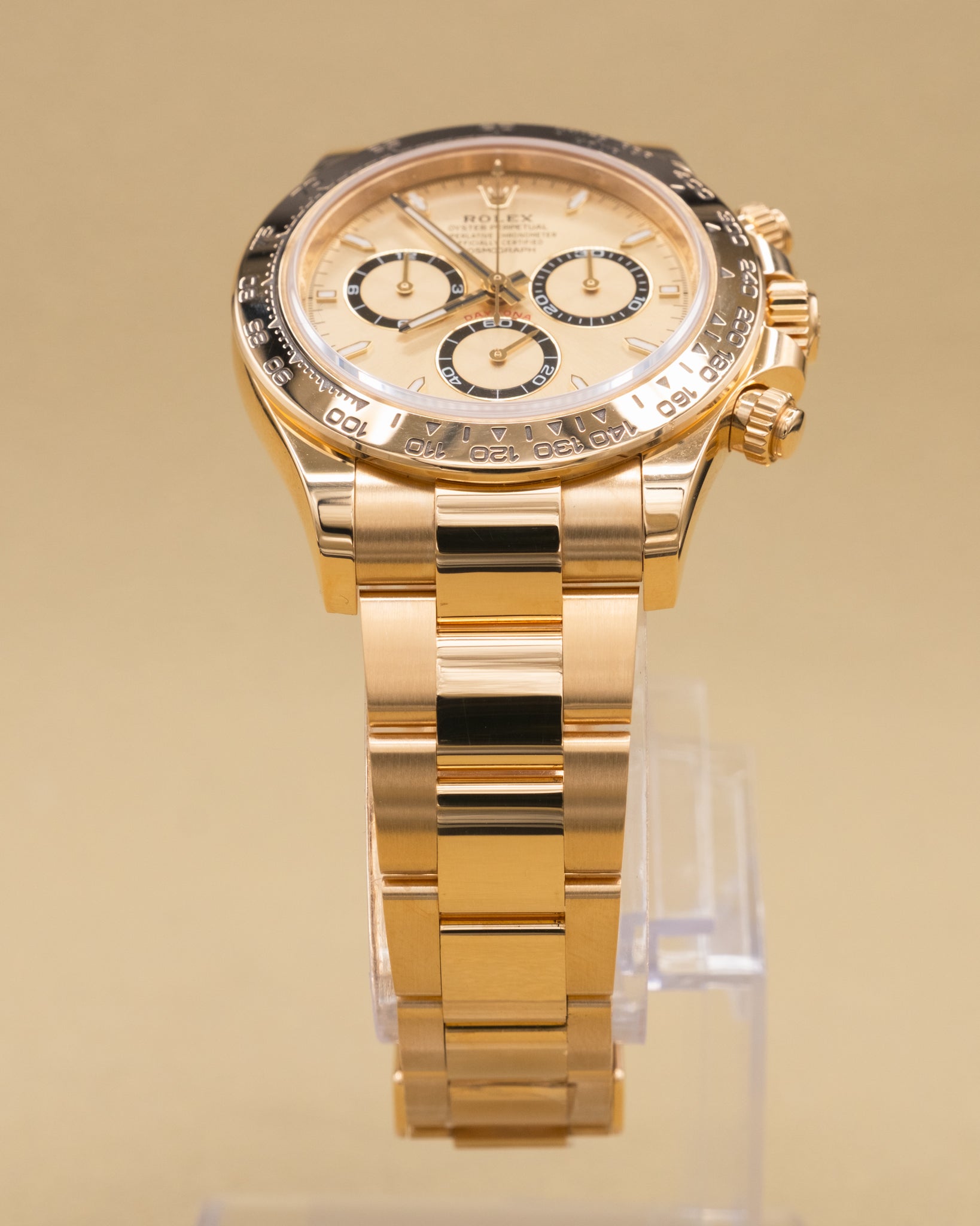 Rolex Daytona Golden Index Dial on Oyster 126508 Complete 2024