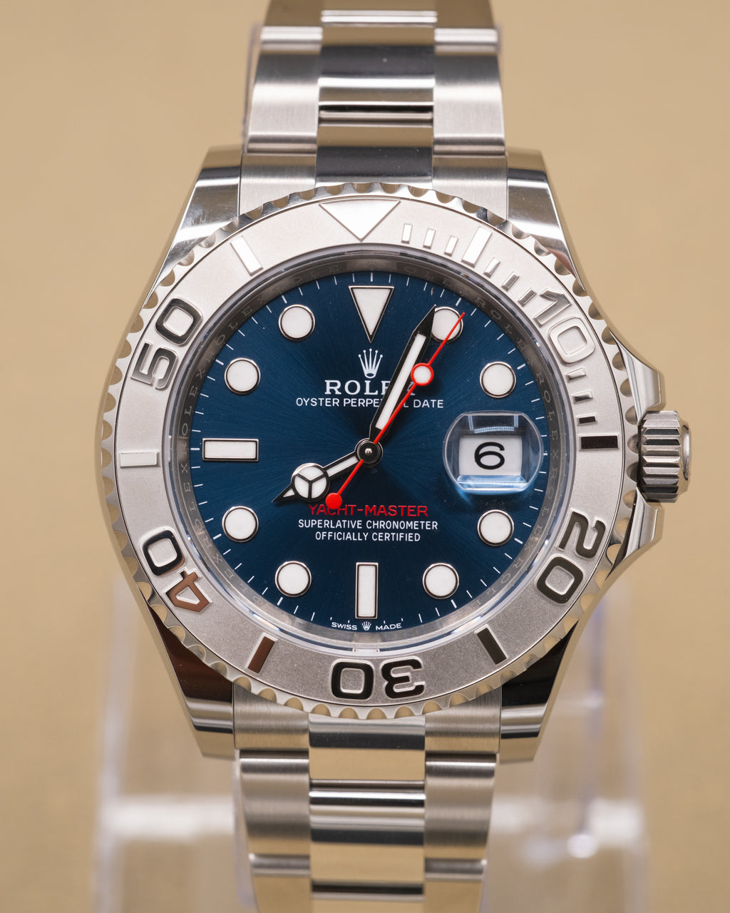 Rolex Yacht-Master Blue Dial on Oyster 126622 Complete 2026
