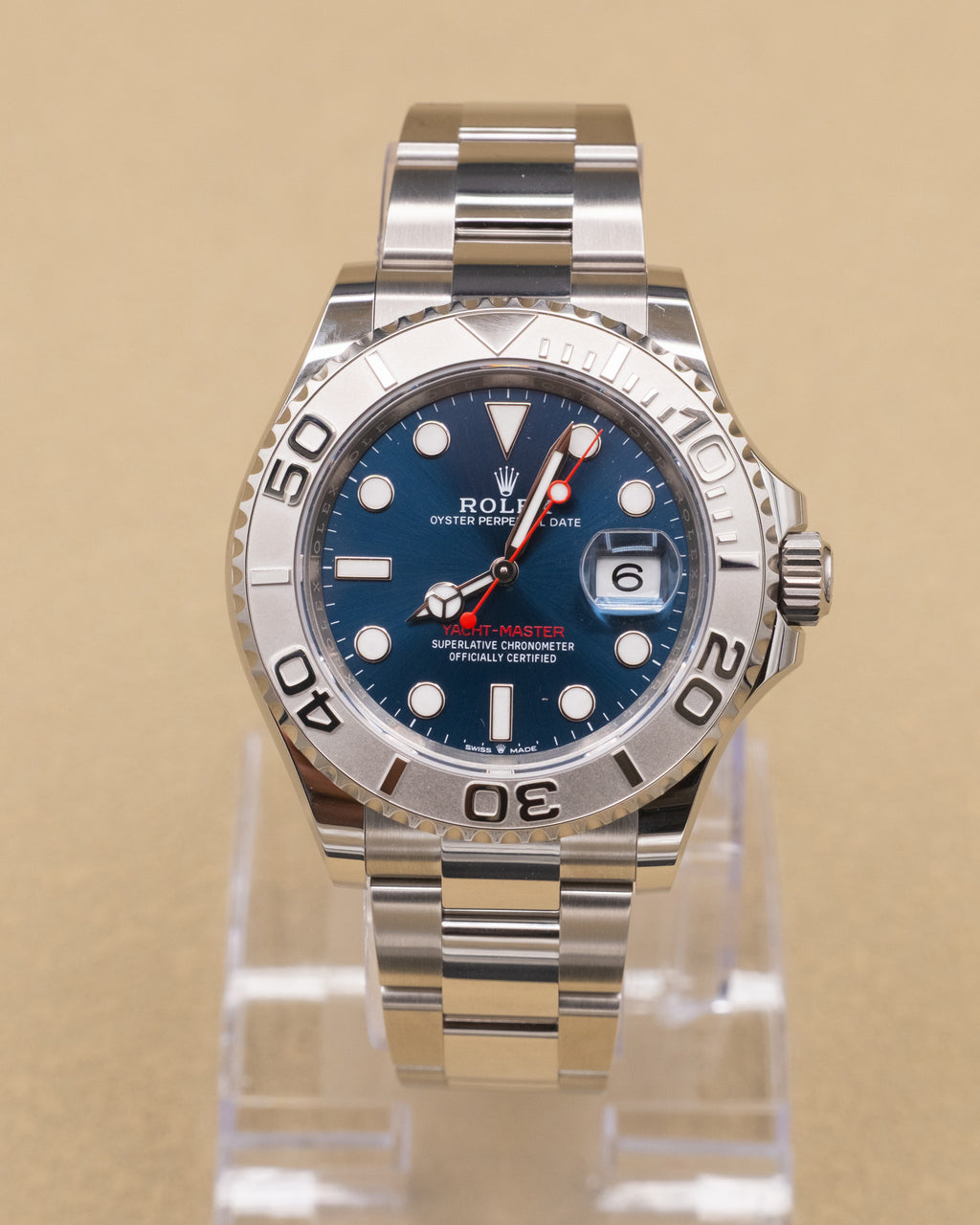Rolex Yacht-Master Blue Dial on Oyster 126622 Complete 2026