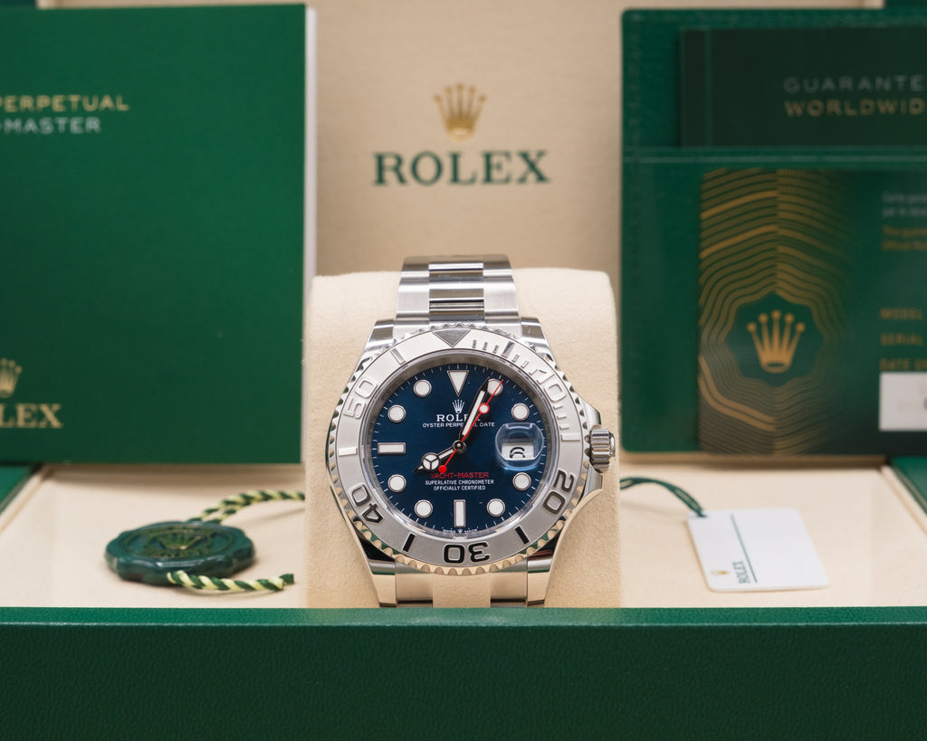 Rolex Yacht-Master Blue Dial on Oyster 126622 Complete 2026