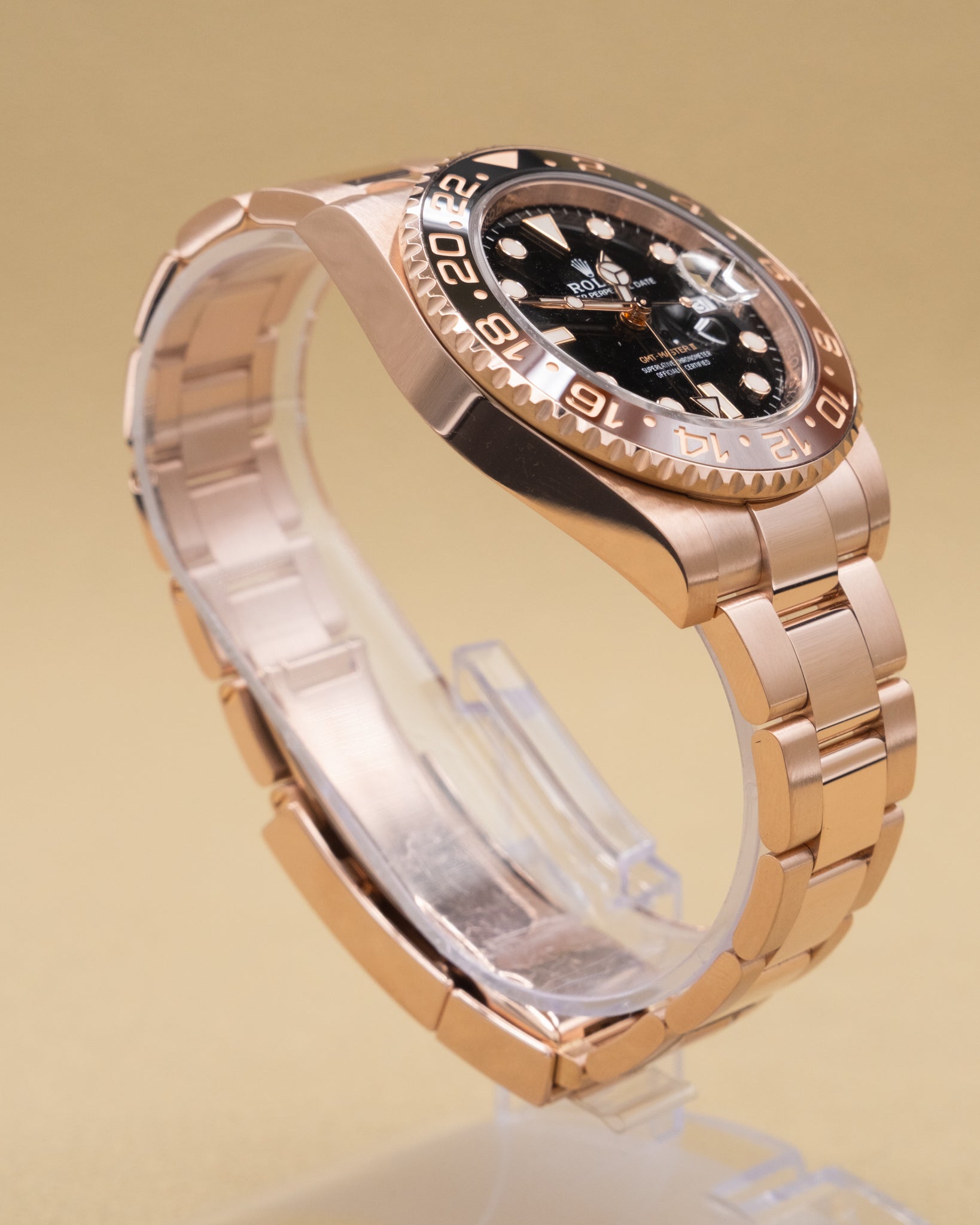 Rolex GMT-Master II "Root Beer" Black Dial on Oyster 126715CHNR Complete 2022