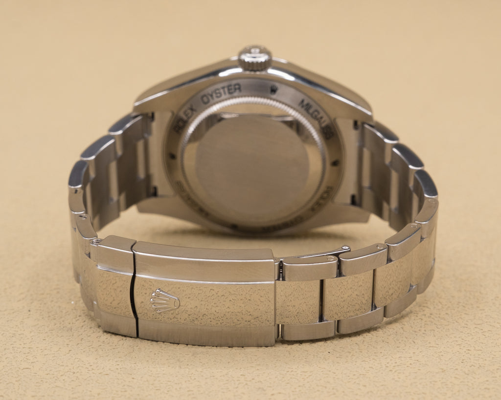 Rolex Milgauss Blue Dial on Oyster 116400GV Complete 2023
