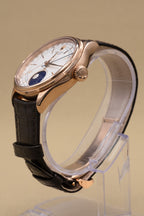 Rolex Cellini Moonphase White Dial on Leather Strap 50535 Complete 2022
