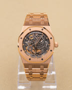 Audemars Piguet Royal Oak Openworked Selfwinding Skeleton Dial on Bracelet 15305OR.OO.D088CR.01 Papers 2012