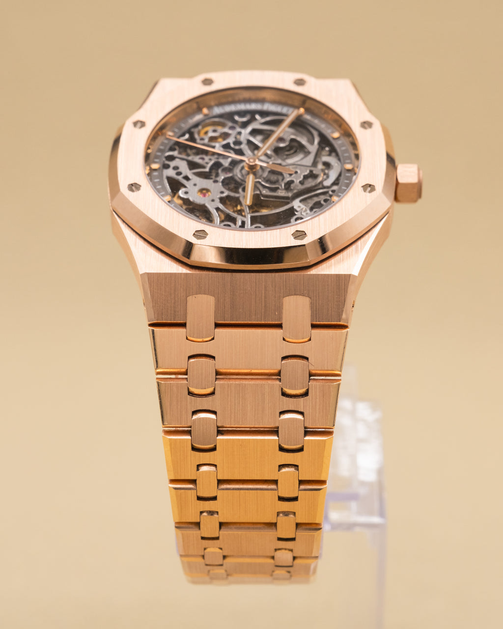 Audemars Piguet Royal Oak Openworked Selfwinding Skeleton Dial on Bracelet 15305OR.OO.D088CR.01 Papers 2012