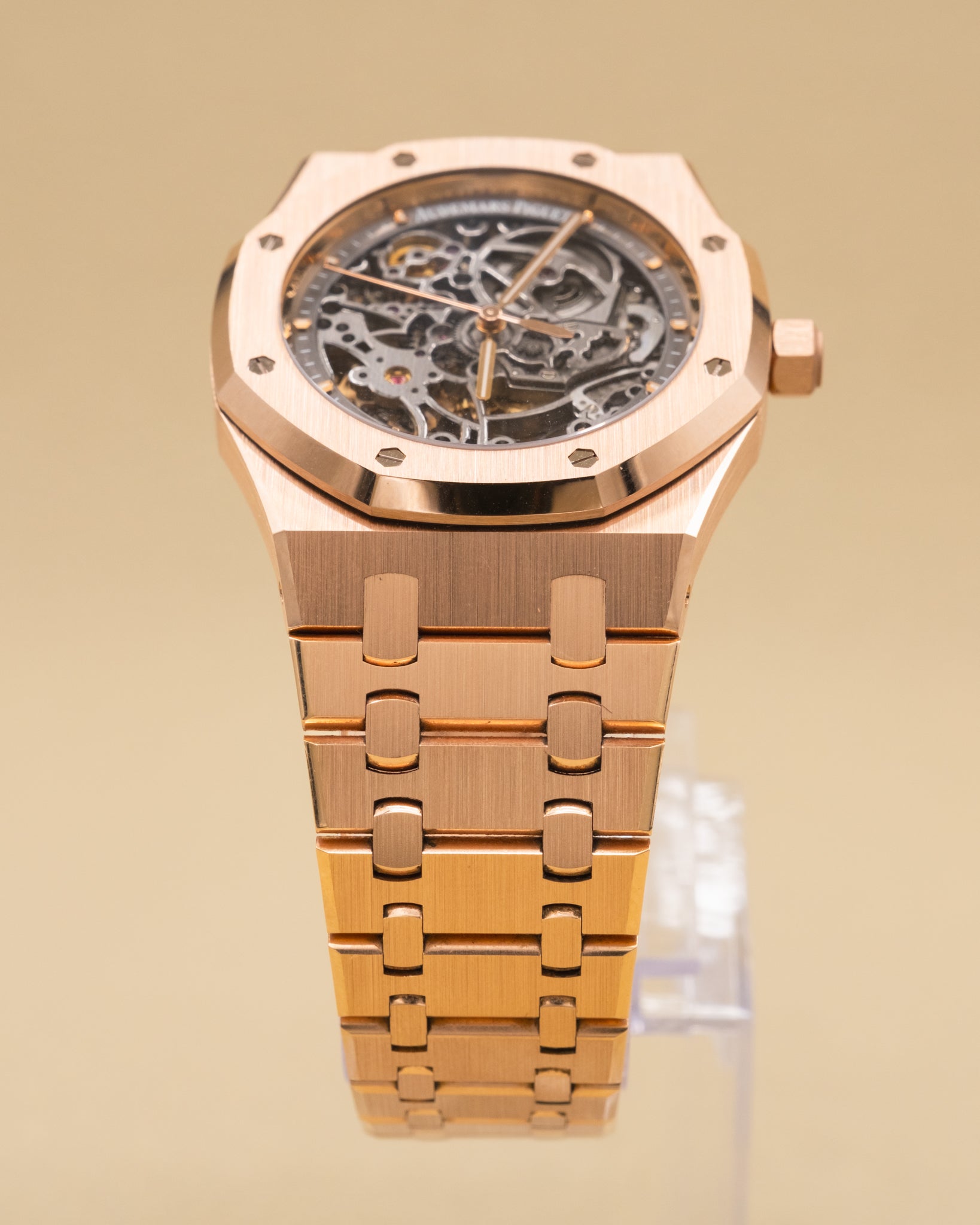Audemars Piguet Royal Oak Openworked Selfwinding Skeleton Dial on Bracelet 15305OR.OO.D088CR.01 Papers 2012