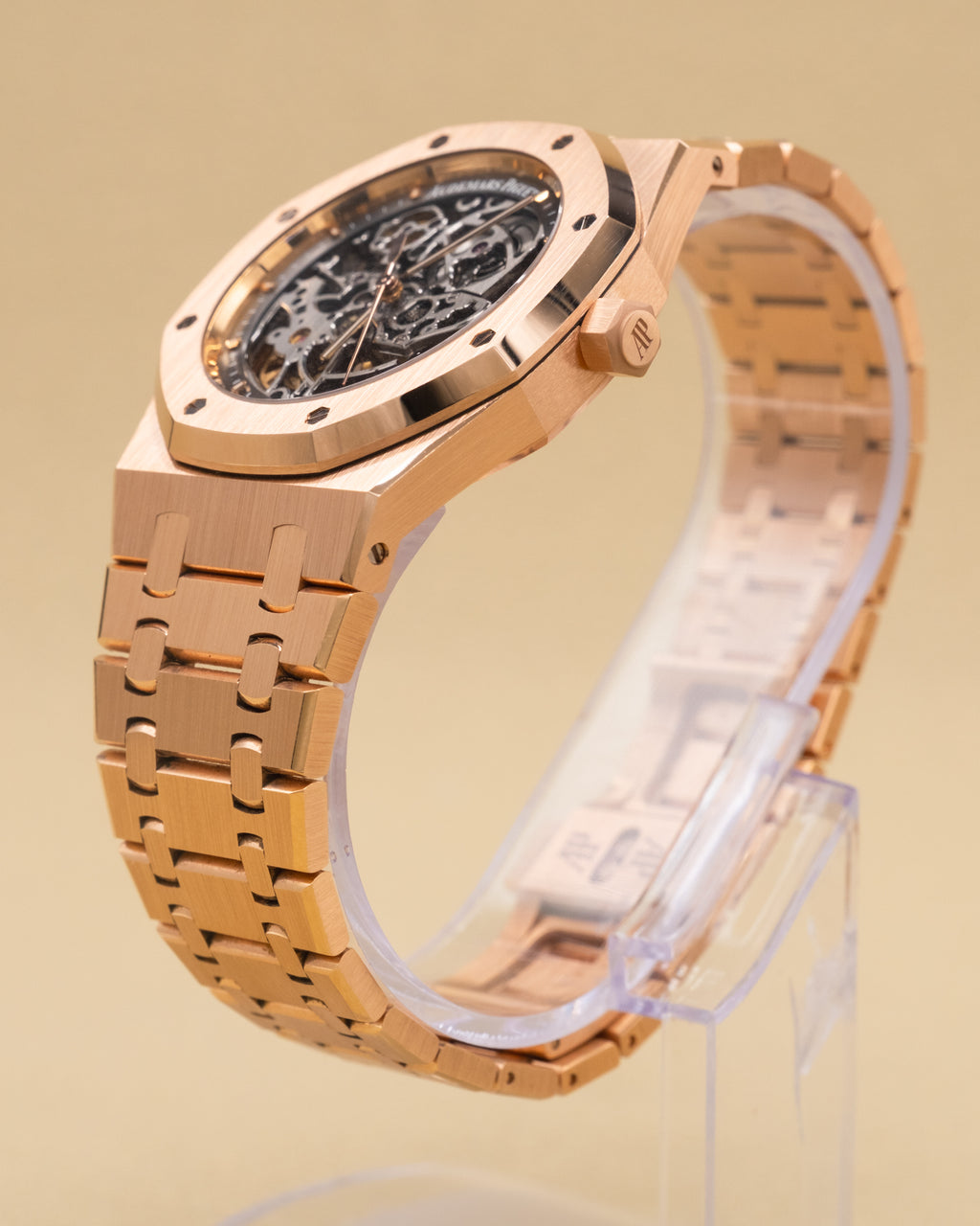 Audemars Piguet Royal Oak Openworked Selfwinding Skeleton Dial on Bracelet 15305OR.OO.D088CR.01 Papers 2012