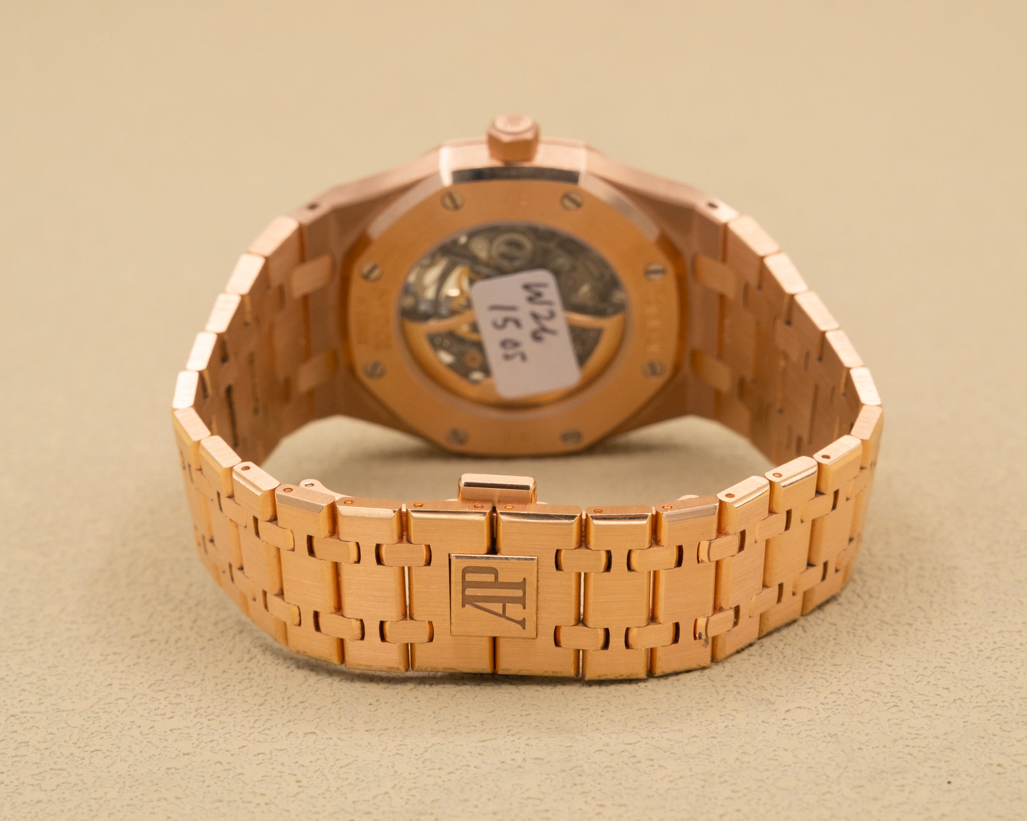 Audemars Piguet Royal Oak Openworked Selfwinding Skeleton Dial on Bracelet 15305OR.OO.D088CR.01 Papers 2012