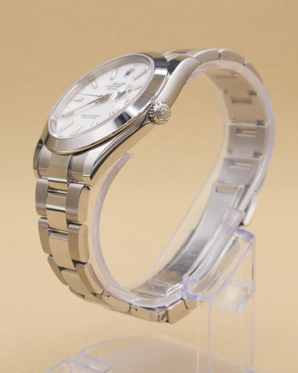 Rolex Datejust 41 White Index Dial on Oyster 126300 Complete 2024