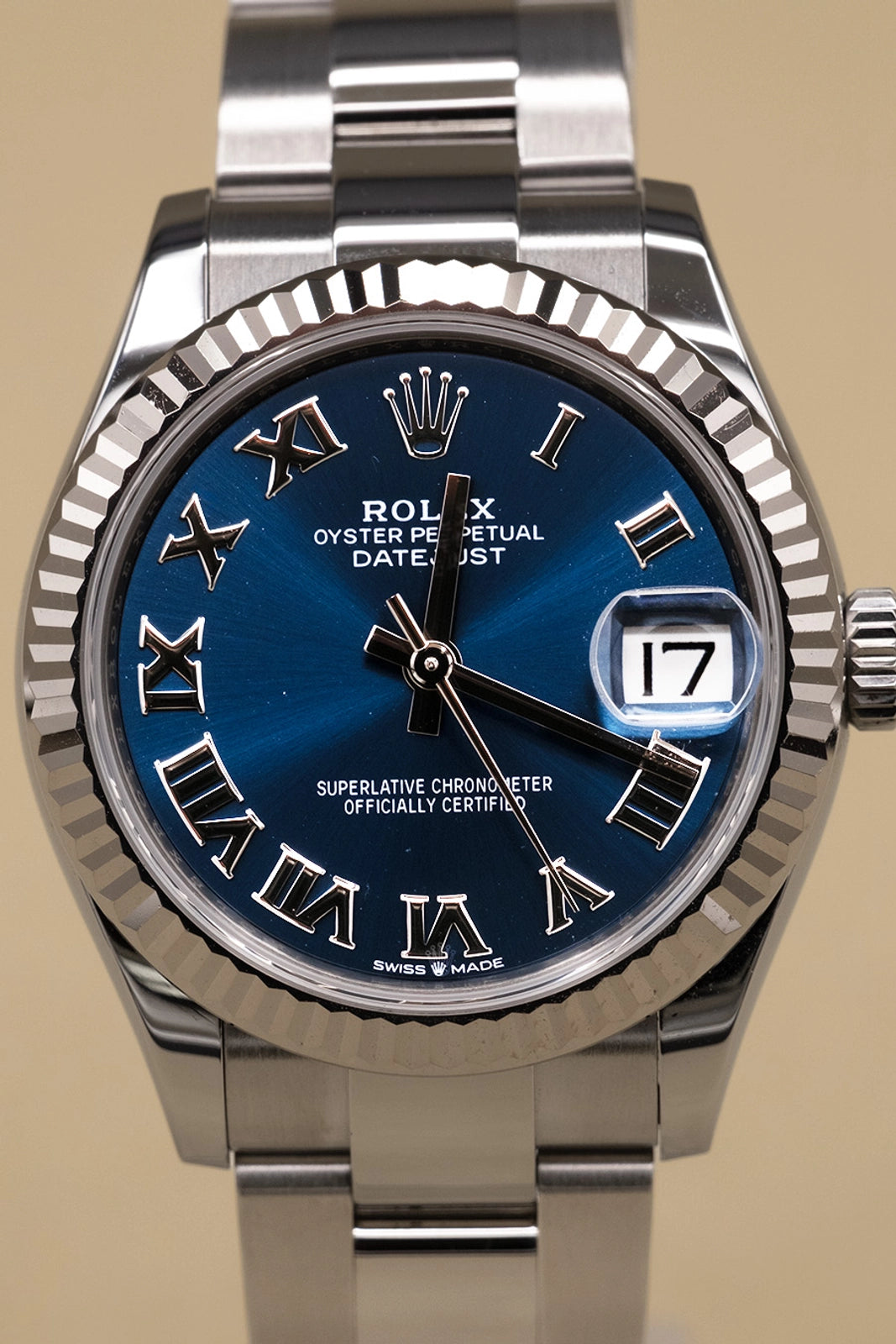 Rolex Datejust 31 Blue Roman Dial on Oyster 278274 Complete 2022