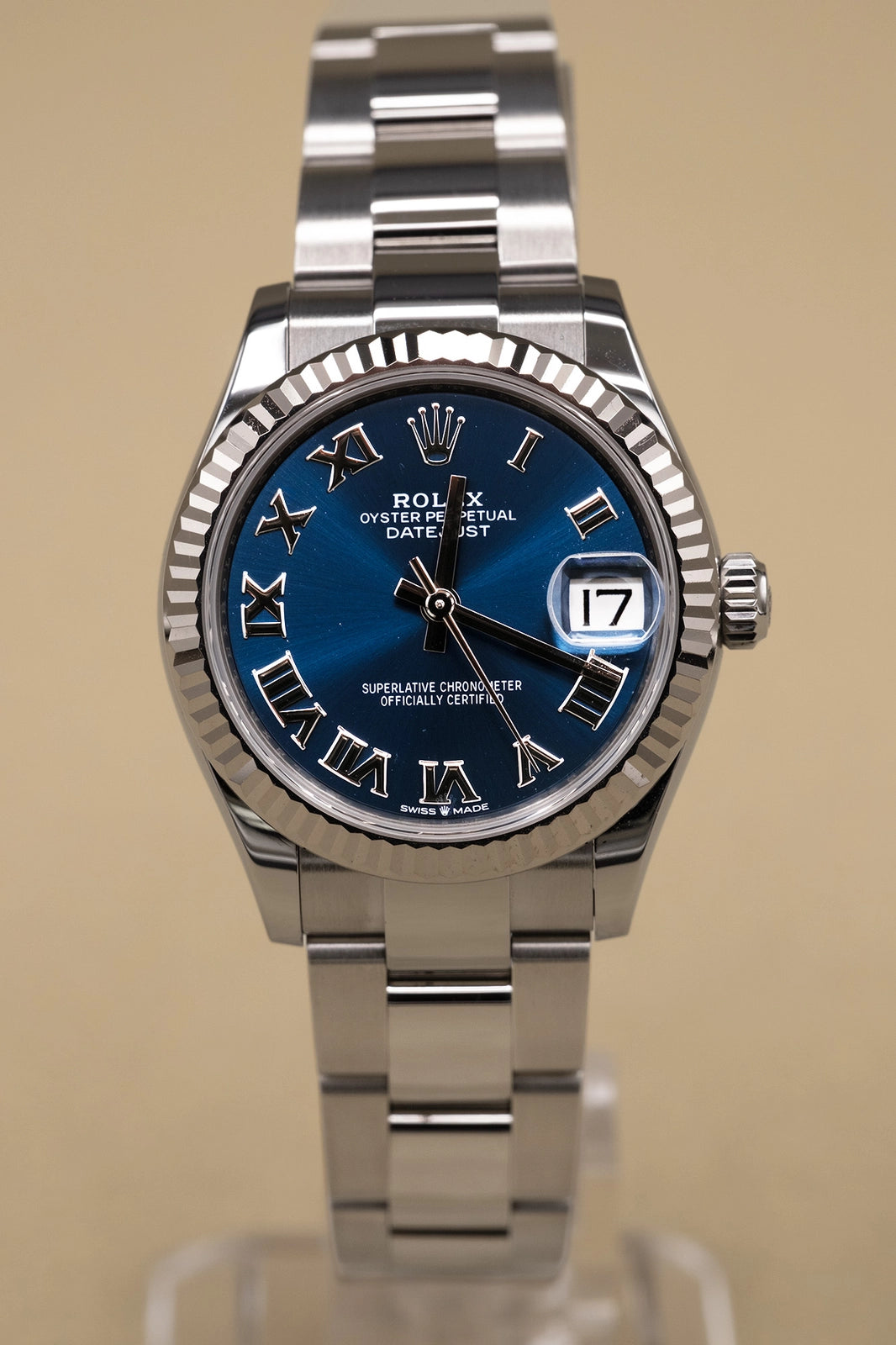 Rolex Datejust 31 Blue Roman Dial on Oyster 278274 Complete 2022