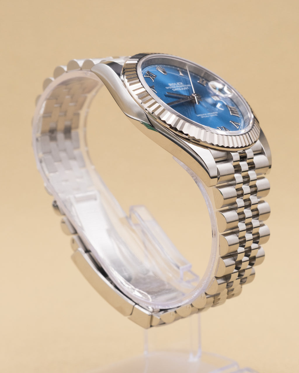 Rolex Datejust 41 Blue Roman Dial on Jubilee 126334 Complete 2026