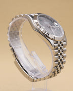 Rolex Datejust 41 Slate Green Roman Dial on Jubilee 126334 Complete