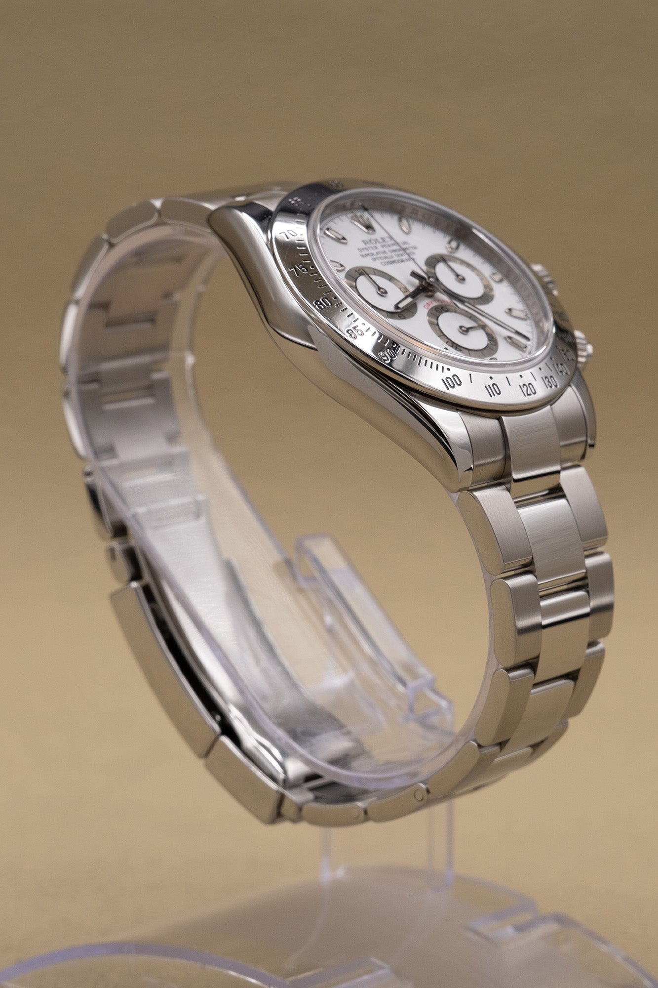Rolex Daytona White Dial on Oyster 116520 Complete 2010