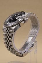 Rolex GMT-Master II Bruce Wayne Black Dial on Jubilee 126710GRNR Complete 2024
