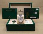 Rolex Land-Dweller 36 White Honeycomb Dial on Flat Jubilee 127234 Complete 2025
