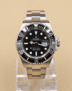 Rolex Sea-Dweller 43 Black Dial on Oyster 126600 Complete 2023