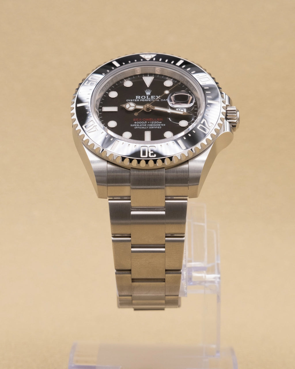Rolex Sea-Dweller 43 Black Dial on Oyster 126600 Complete 2023