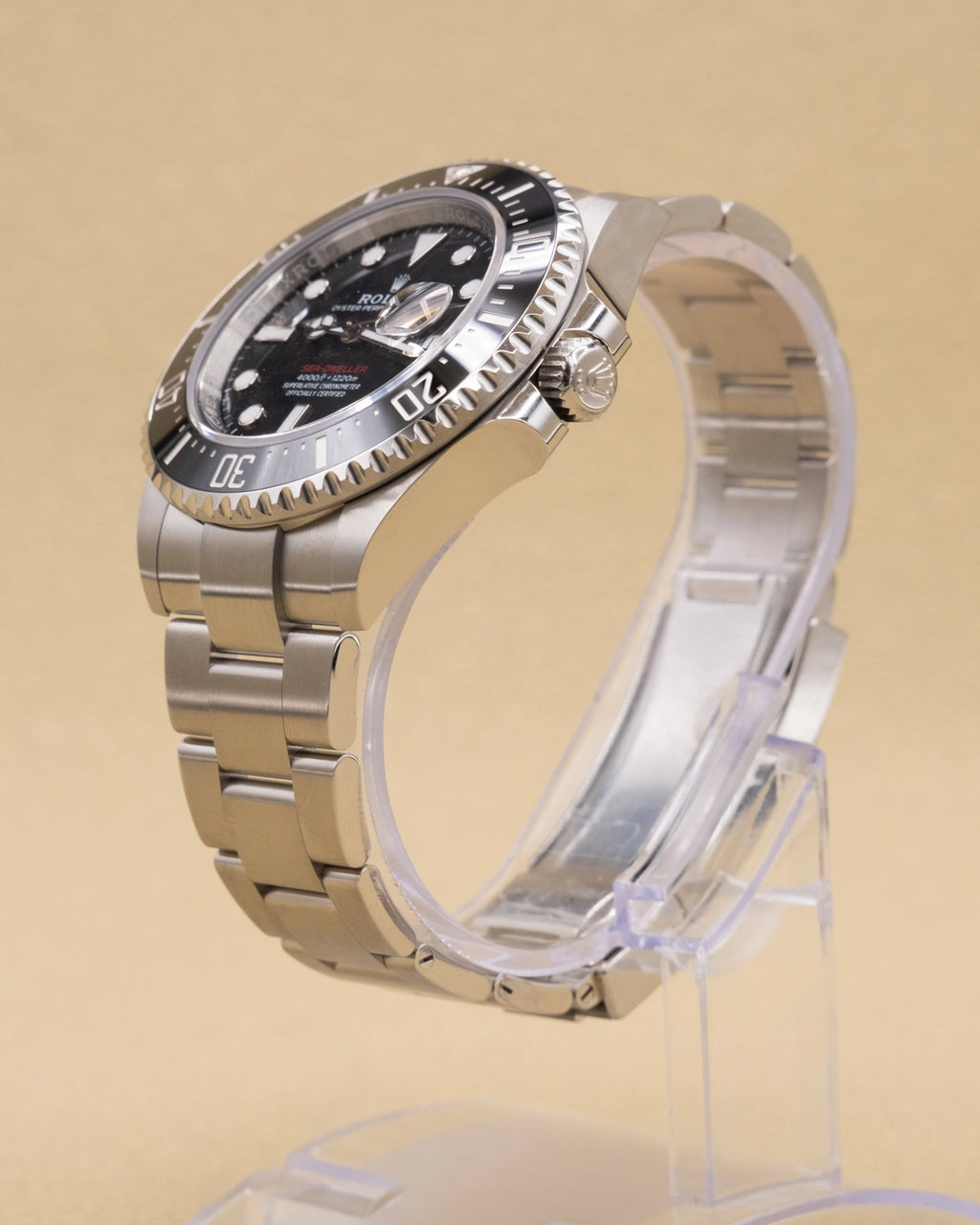 Rolex Sea-Dweller 43 Black Dial on Oyster 126600 Complete 2023