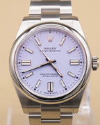 Rolex Oyster Perpetual Lavender Dial on Oyster 134300 Complete 2025