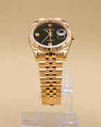Rolex Datejust 36 Black Onyx Dial on Jubilee 116238 Complete 2014