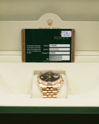 Rolex Datejust 36 Black Onyx Dial on Jubilee 116238 Complete 2014
