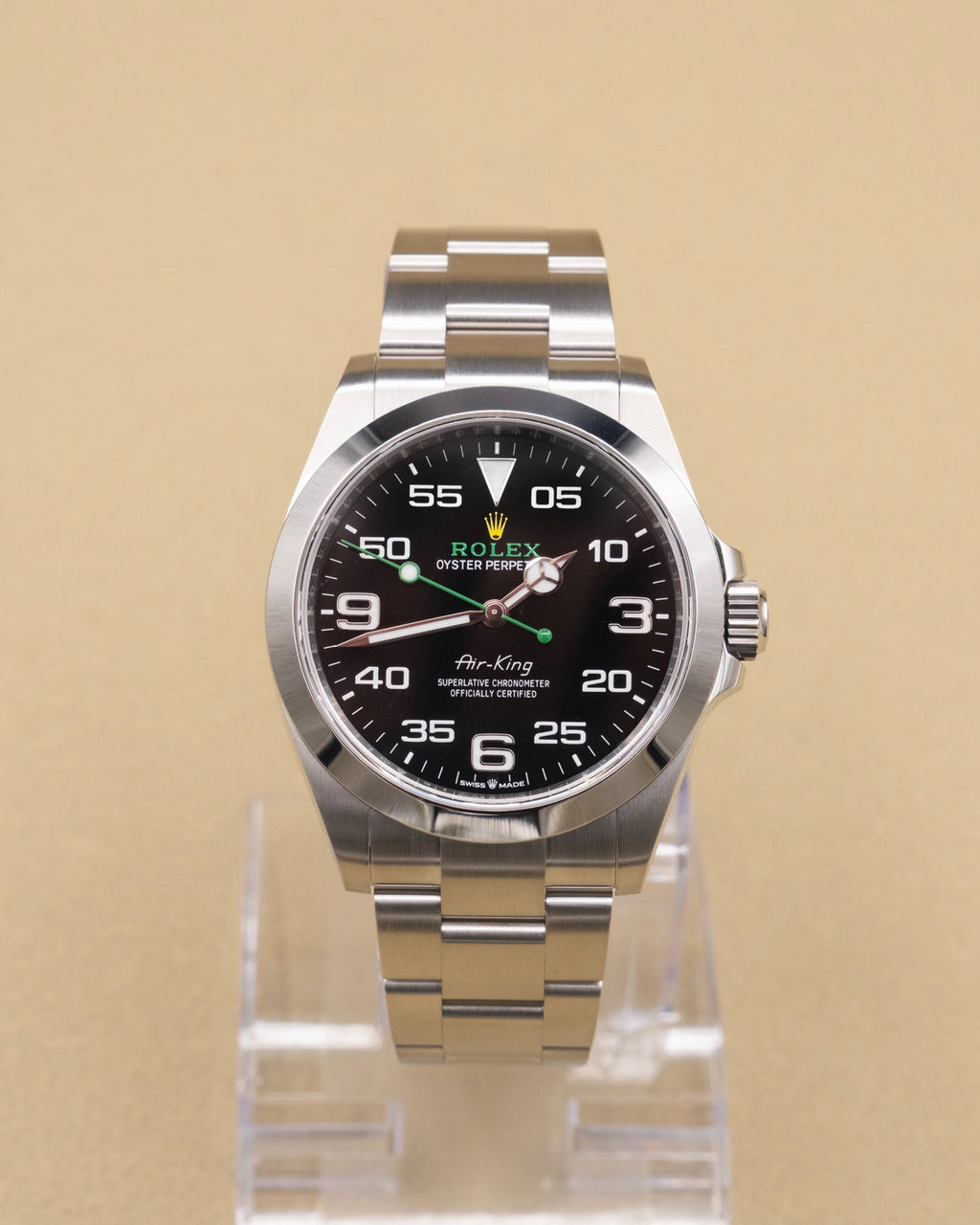 Rolex Airking Black Dial on Oyster 126900 Complete 2026