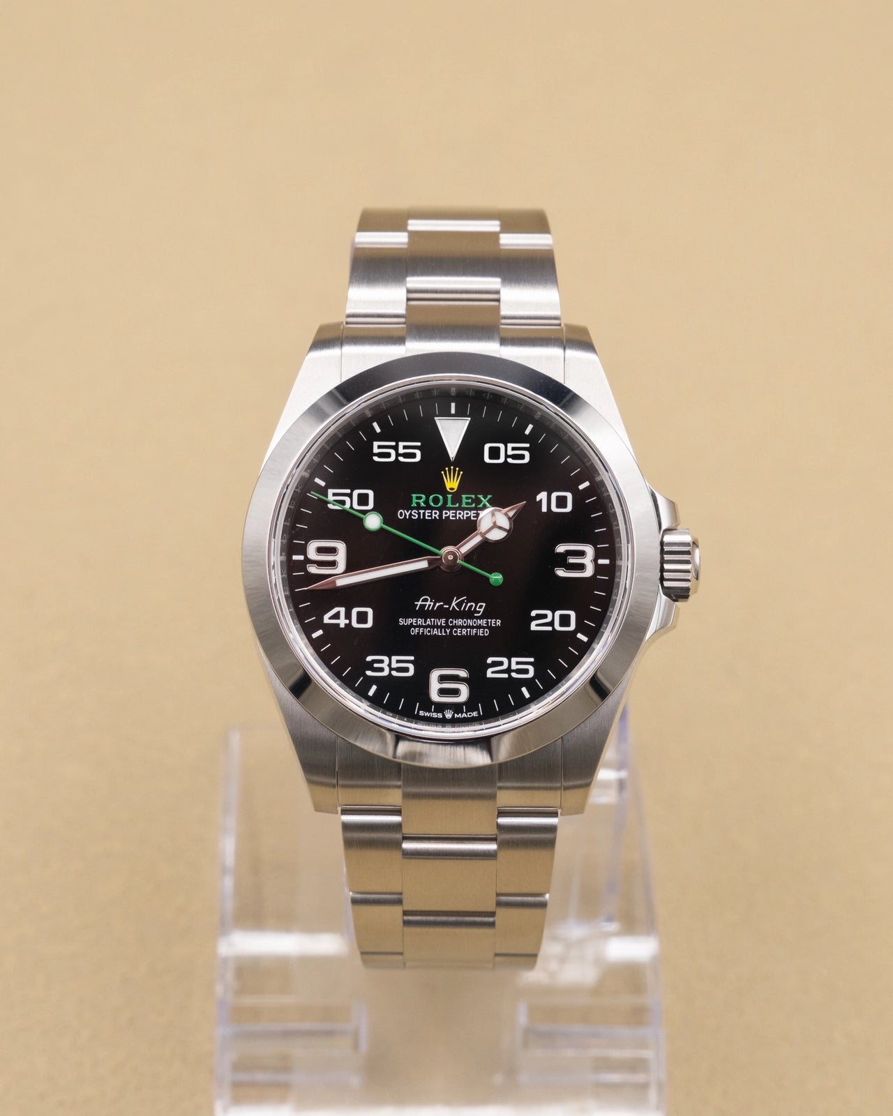 Rolex Airking Black Dial on Oyster 126900 Complete 2026
