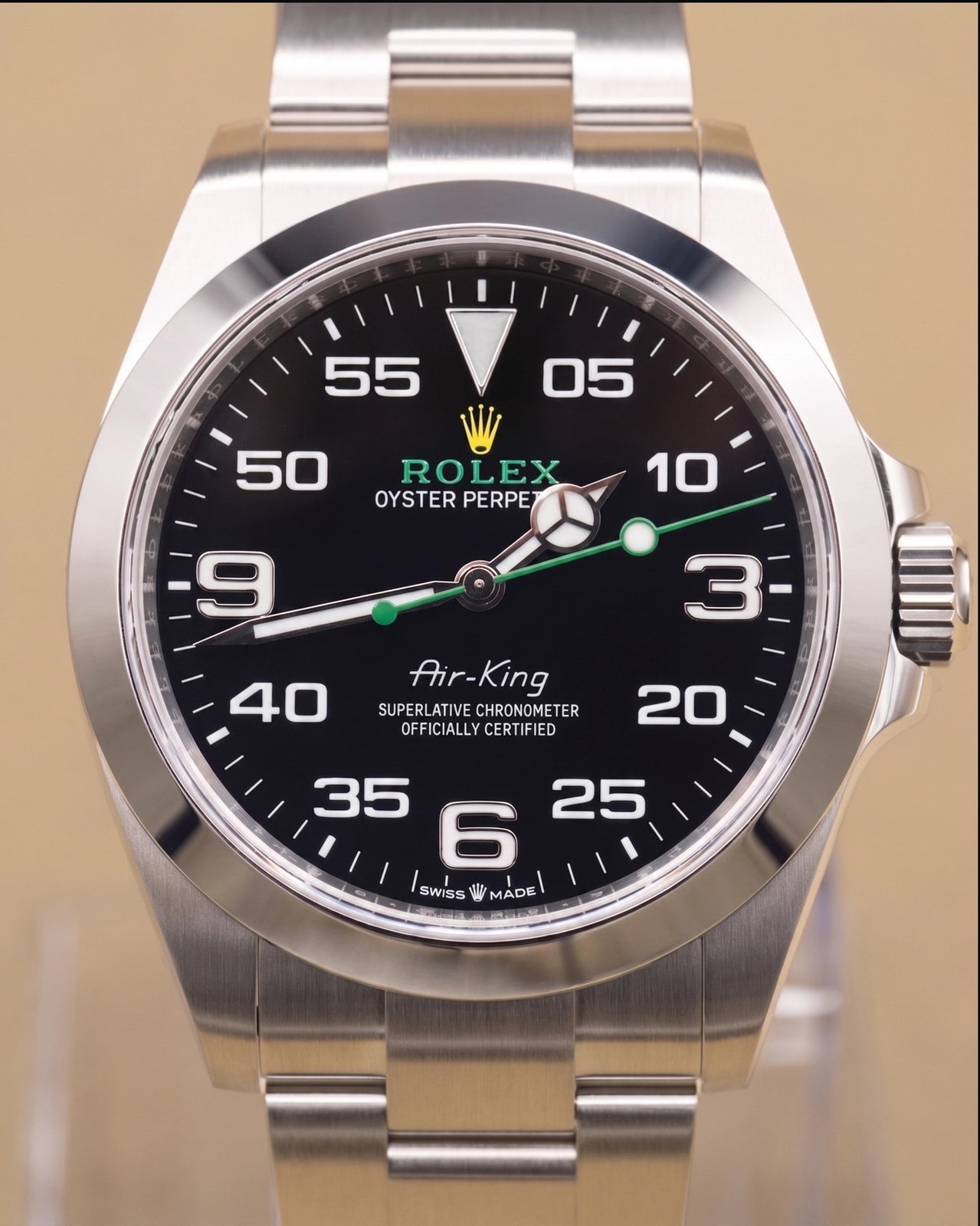 Rolex Airking Black Dial on Oyster 126900 Complete 2026