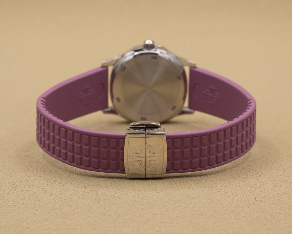 Patek Philippe Aquanaut Blue Dial on Purple Rubber 5067A-022 Papers 2014