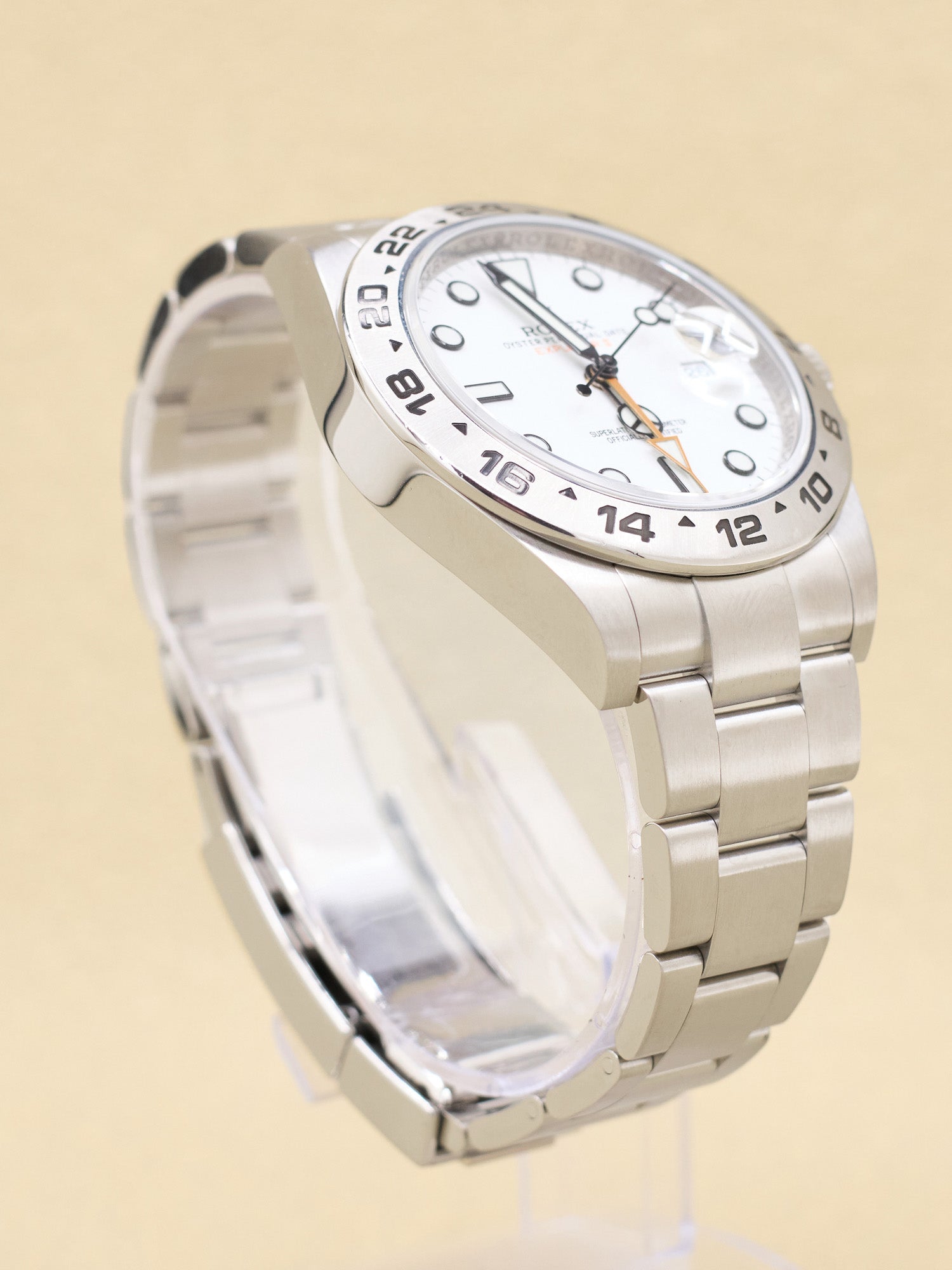 Rolex Explorer II White Dial on Oyster 216570 Complete 2013