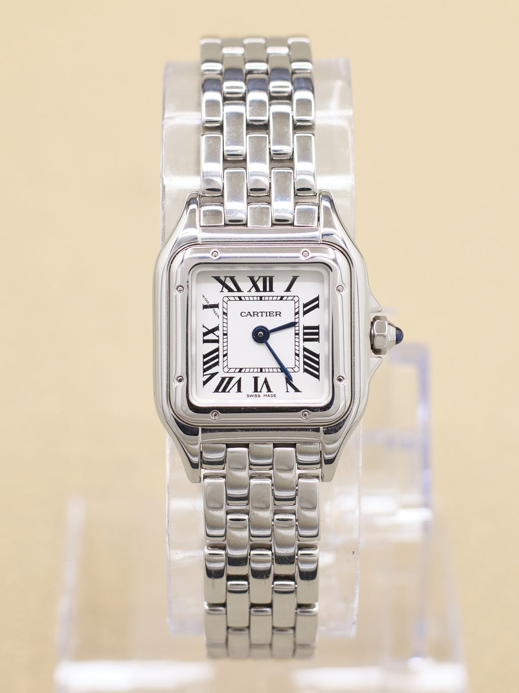 Cartier Panthere de Cartier Roman Dial on Stainless Steel WSPN0006 Complete 2018
