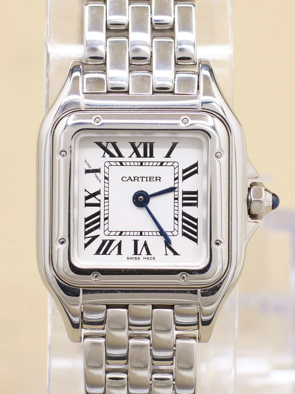 Cartier Panthere de Cartier Roman Dial on Stainless Steel WSPN0006 Complete 2018