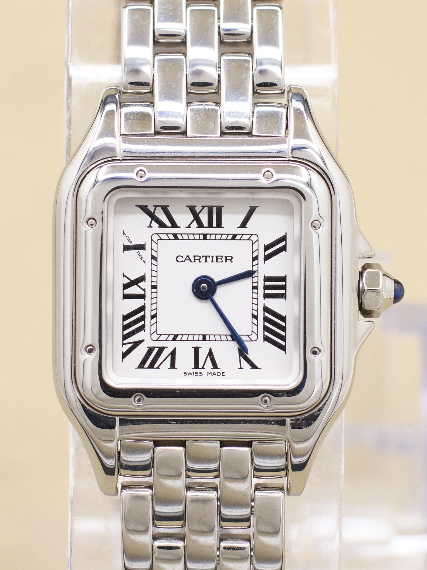 Cartier Panthere de Cartier Roman Dial on Stainless Steel WSPN0006 Complete 2018