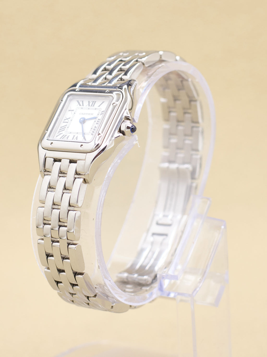 Cartier Panthere de Cartier Roman Dial on Stainless Steel WSPN0006 Complete 2018