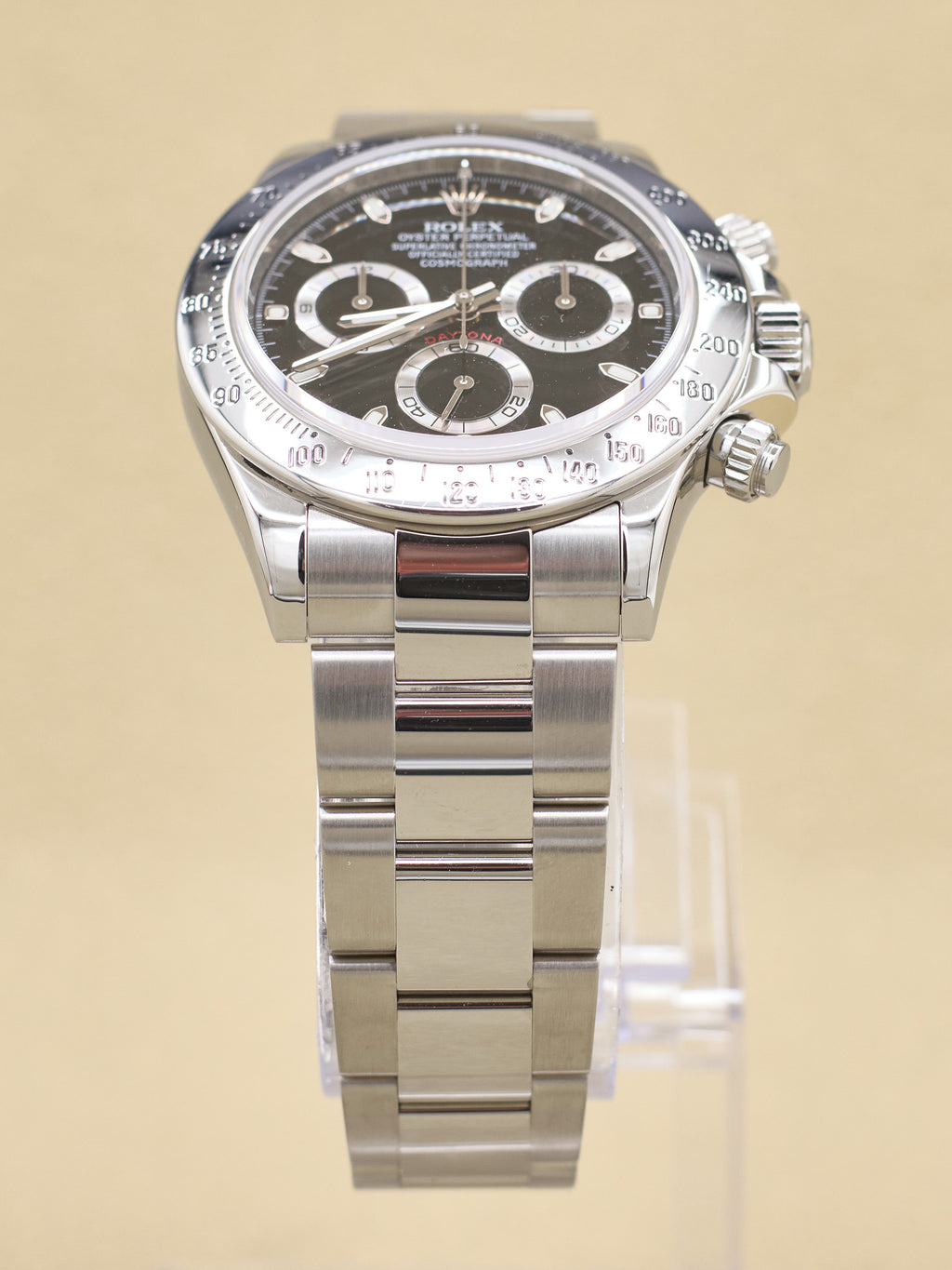 Rolex Daytona Black Dial on Oyster 116520 Complete 2013