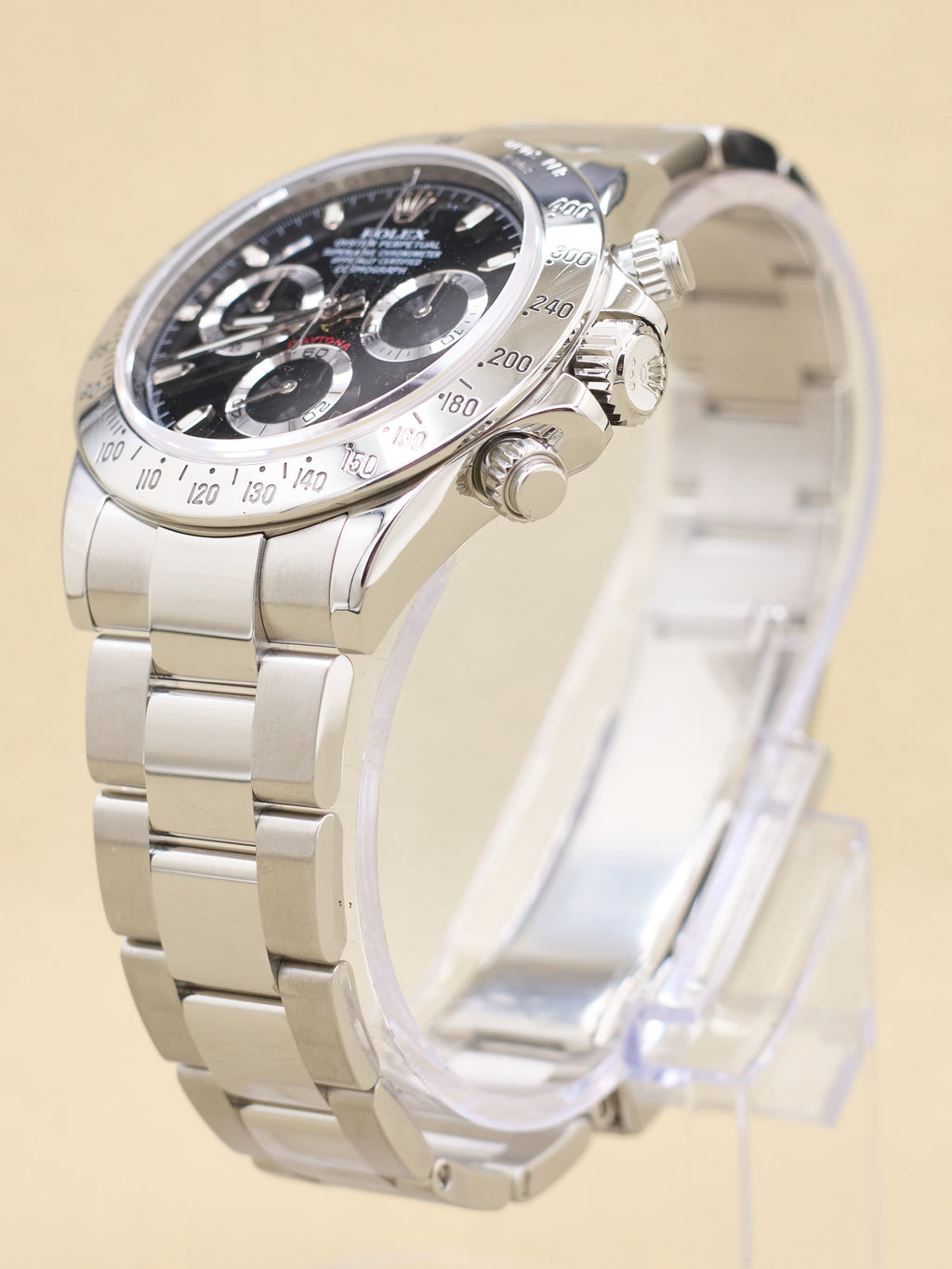 Rolex Daytona Black Dial on Oyster 116520 Complete 2013