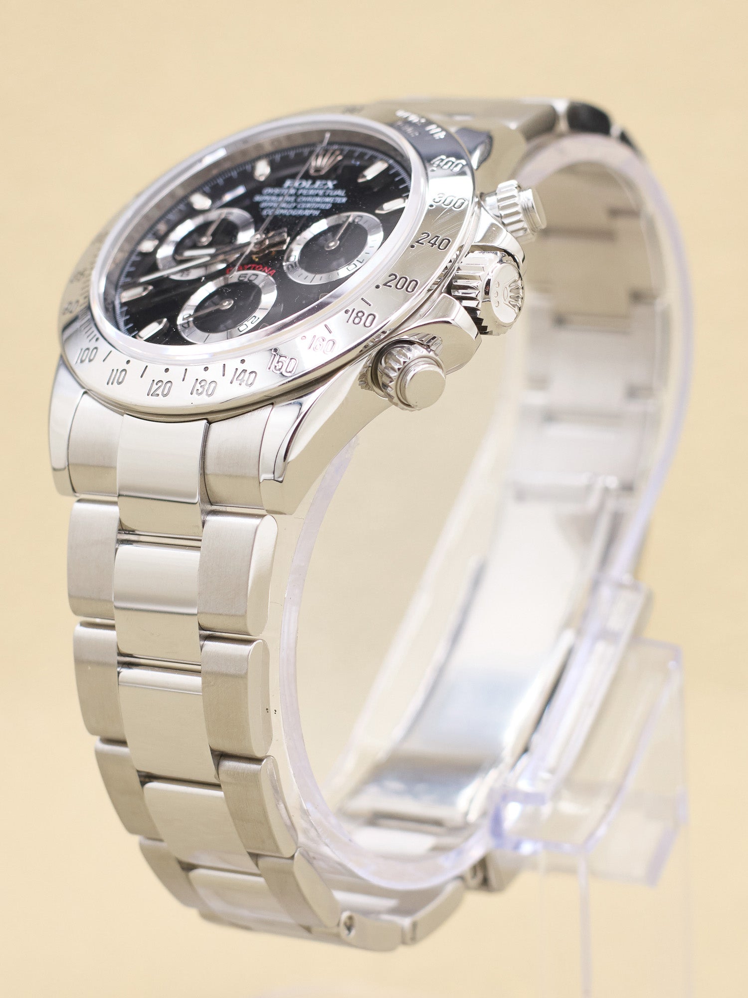 Rolex Daytona Black Dial on Oyster 116520 Complete 2013