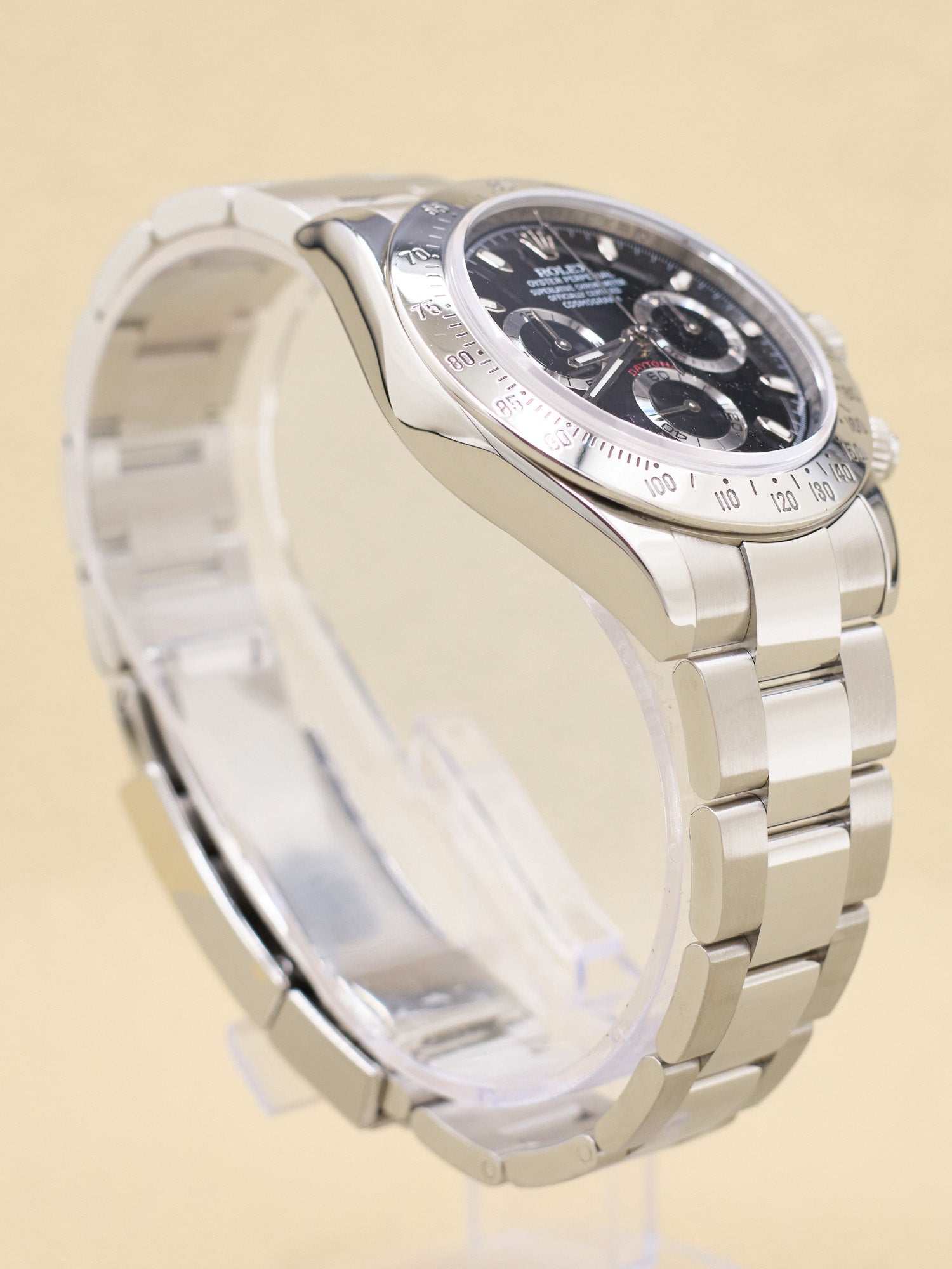 Rolex Daytona Black Dial on Oyster 116520 Complete 2013