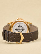 Patek Philippe World Time Silver Dial on Brown Leather 5130R-001 2016